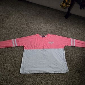 Pink and White Shirt